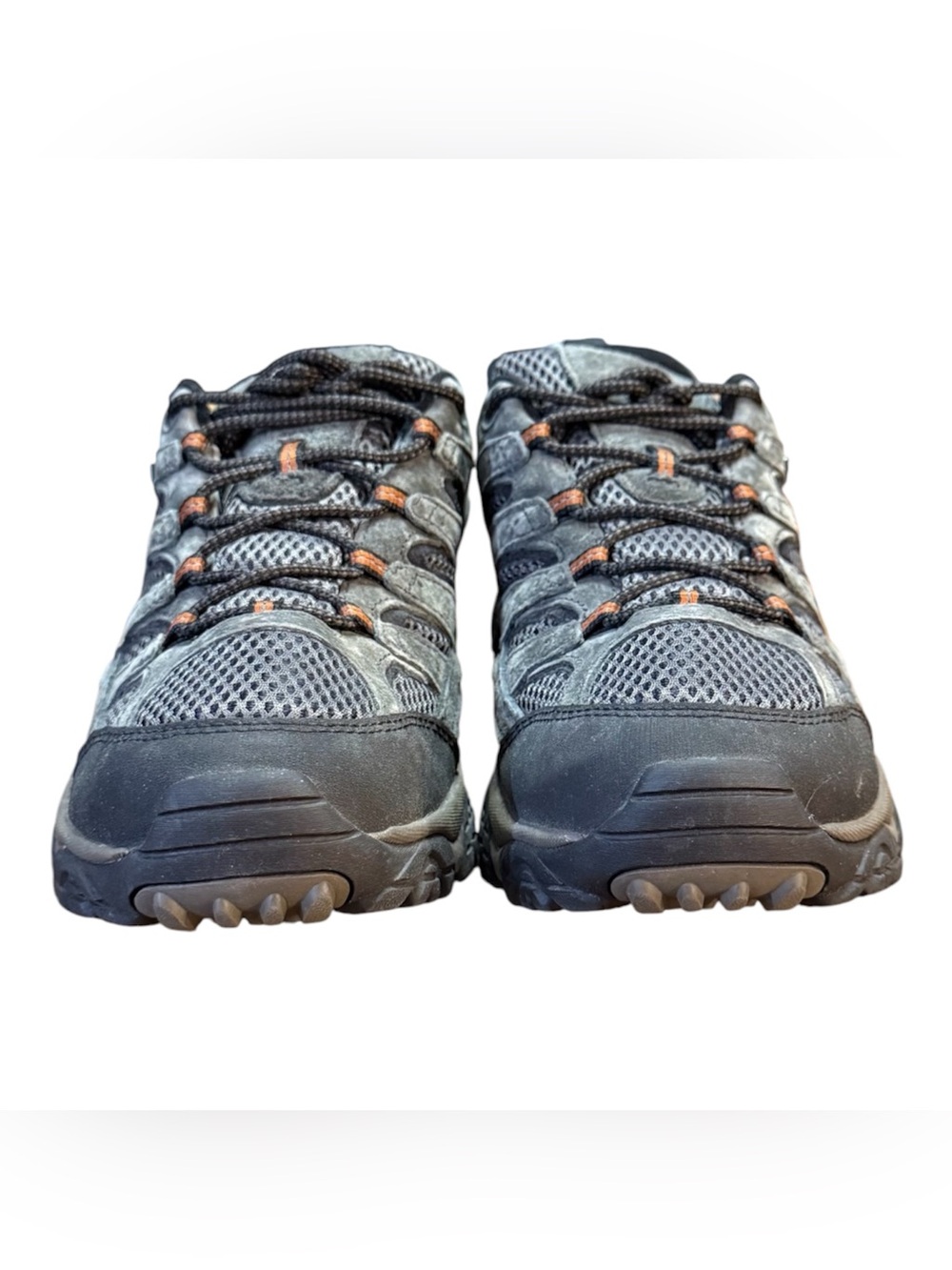 Merrell Moab 2 Hiking Shoes - Beluga/Charcoal Gray - Men’s Size 10.5 - Picture 4 of 8